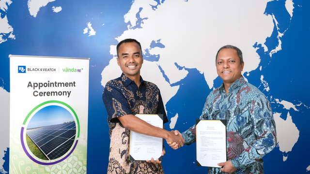 Vanda RE selects Black & Veatch as Owner’s Engineer for Indonesian Solar-Plus-Storage Project